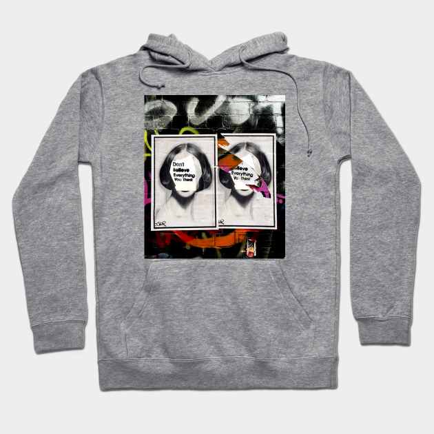 Walls Hoodie by Loui Jover 